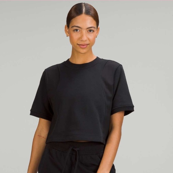 lululemon athletica Tops - Lululemon Cotton French Terry Swift T-Shirt NEW